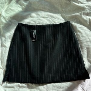 Pinstripe Mini Skirt